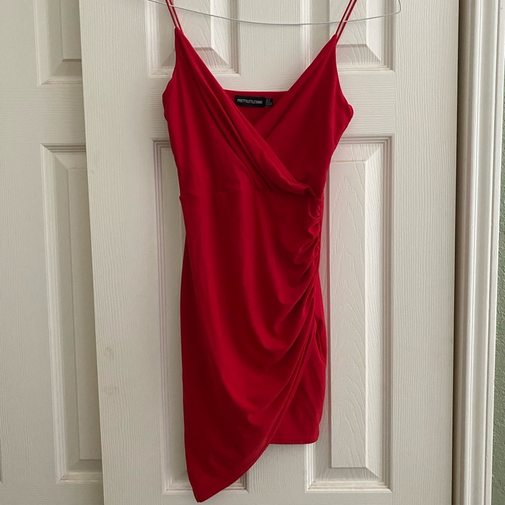 Red formal dress size 4
